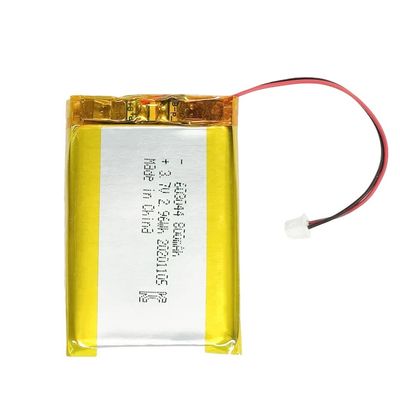 603044 Batería recargable 3.7V 800mAh Batería de iones de litio Li polímero