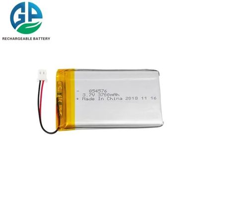 Iec62133 3.7v Batería de iones de litio de polímero de alta capacidad 854576 3700mah para portátil