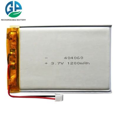 3.7v Batería de polímero de litio recargable de alta capacidad 404060 1200mah Pequeño