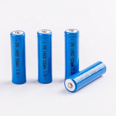 El litio de RoHS LiFePO4 fosfata 3,2 la batería recargable de V 600mah 14500 Aa