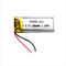 IEC62133/3.7V aprobado kc Li Poly Battery 701535 300mAh Lipo