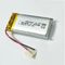 KC IEC62133 Aprobar el paquete de baterías recargables de 3.7 voltios 802040 3.7v 650mah con batería de li-polímero Pcb