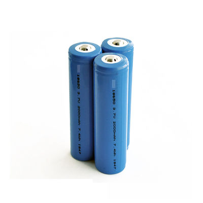 PCM de la batería 2500mah 3,7 V Li Ion Battery Cell With de RoHS Icr 18650