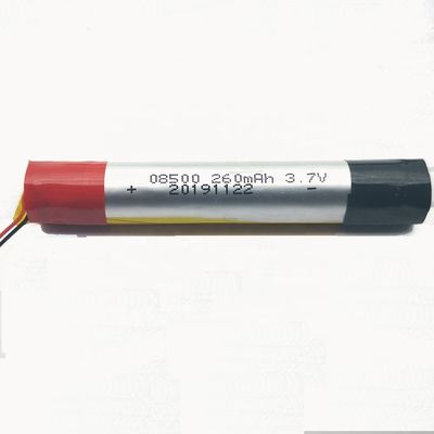 Pilas de batería recargables 3.7V 240mAh del litio de Lipo 10C 08500