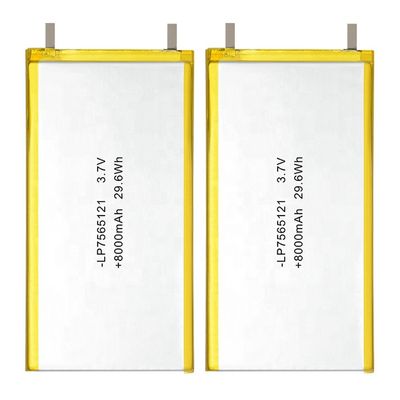 comprar Célula de batería de Ion Rechargeable Lipo Lithium Polymer 3.7V 8000mAh online manufacture