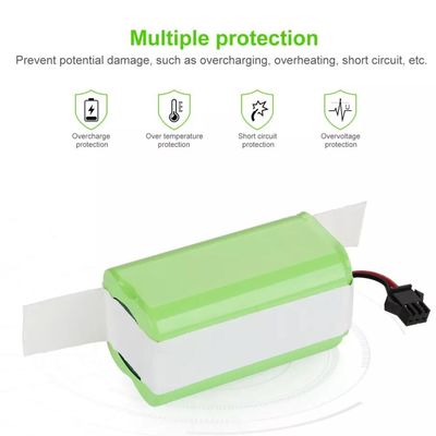comprar 14.8V 3000mAh 18650 batería de iones de litio con 800 ciclo de vida para barredores y electrónica Fabricación en línea