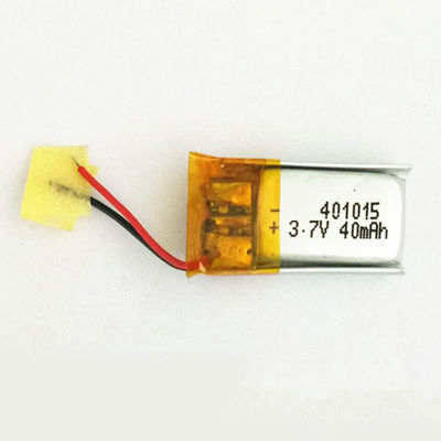 comprar Batería Lipo de la batería del polímero de litio del tamaño de 3.7V 25mAh 401015 para los electrodomésticos Fabricación en línea