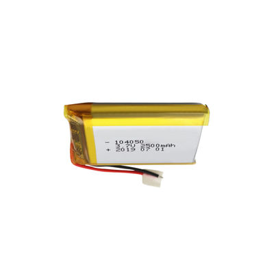 comprar 104050 3,7 V Li Polymer Battery Pack recargable 2500Ah kc certificaron online manufacture