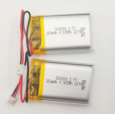 comprar 3.7V 250mah 502030 Batería recargable de polímero de litio KC aprobada online manufacture