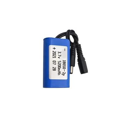 comprar batería de litio recargable 5200mah, 18650 2P 3.7V Li Ion Battery Pack online manufacture