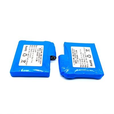 comprar Batería de polímero de litio de alta capacidad 7.4V 2000mAh con 500 veces la duración del ciclo Fabricación en línea