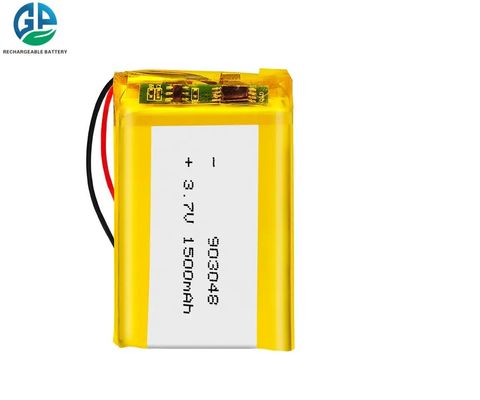 comprar RoHS KC Lipo Batería Pack 3.7V 1000mAh con 500 veces la vida útil del ciclo para una fuente de alimentación confiable Fabricación en línea