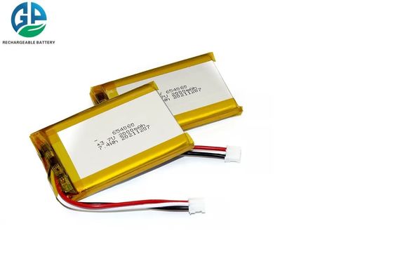 comprar Batería 654060, batería de Li Ion kc Lipo del polímero de litio de 3.7V 7.4WH 2000mAh online manufacture