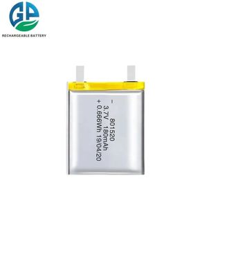 comprar KC aprobó la batería recargable LiPo de la batería del polímero de litio de 3.7V 180mAh para los dispositivos de la belleza Fabricación en línea