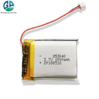 comprar KC 803040 3.7V 1000mAh Batería de polímero de litio con 500 ciclos Batería recargable LiPo Fabricación en línea