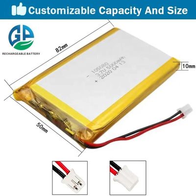 comprar Aduana de IEC62133 105080 2P Li Polymer Rechargeable Lipo Battery 3.7V 10000mAh online manufacture