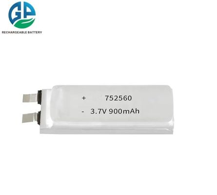 comprar Vida de ciclo larga de la célula de batería del polímero de litio del kc 3.7V 900mAh Lipo 752560 online manufacture