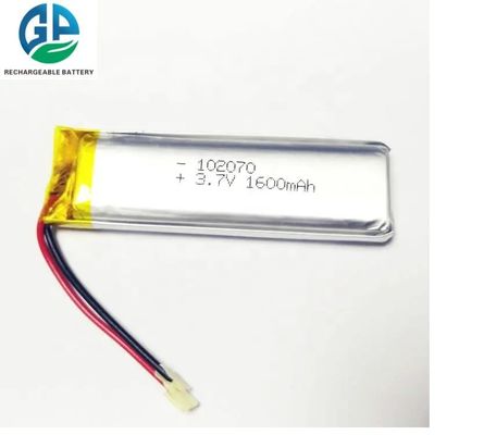 comprar Pilas de batería del polímero de litio 3.7v del kc 1600mAh 102070 recargables online manufacture