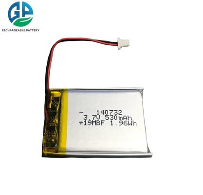comprar 140732 3.7V Li Polymer Battery Pack 3.7v 530mah kc recargable certificaron online manufacture
