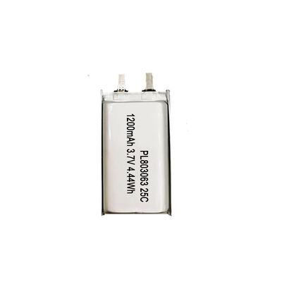 comprar 3,7 UL 803063 3.7v 1200mAh 25C de V Li Poly Rechargeable Battery Pack IEC62133 online manufacture