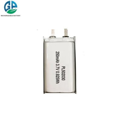 comprar 502030 batería del litio del polímero del paquete de poder de batería de litio 250mAh 3.7v online manufacture