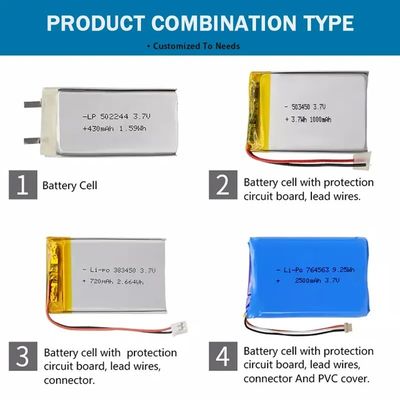 comprar Protección de cortocircuito Banco de energía de Li Polymer 1000mAh online manufacture