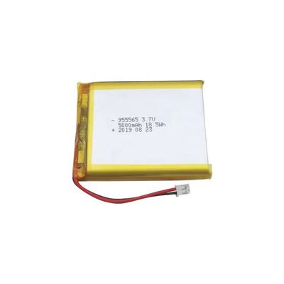 comprar 955565 Batería de polímero de litio de alta capacidad de 5000 mAh de 3,7 V con 500 ciclos para productos digitales online manufacture
