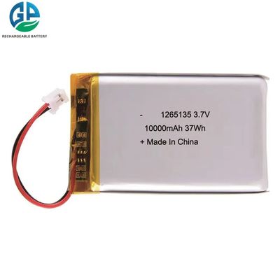 comprar 1265135 3.7V 10000mAh Batería de Li Polymer recargable 3.7v online manufacture