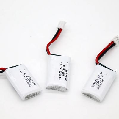 comprar 851724 Batería recargable de Lipo Li Ion Polymer 3.7V 220mAh 0.814Wh 20C online manufacture