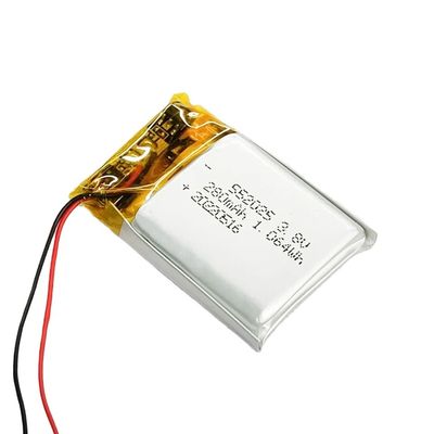 comprar 552025 Batería de iones de li 3.8V 280mAh Baterías de lipo para relojes digitales online manufacture