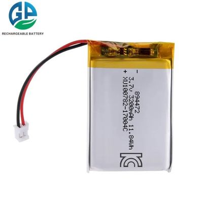 comprar 894472 3.7v 3200mah Batería recargable de iones de litio para drones online manufacture