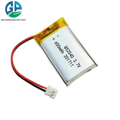 comprar 3.7v 650mah Batería de polímero de litio Ds 852540 online manufacture