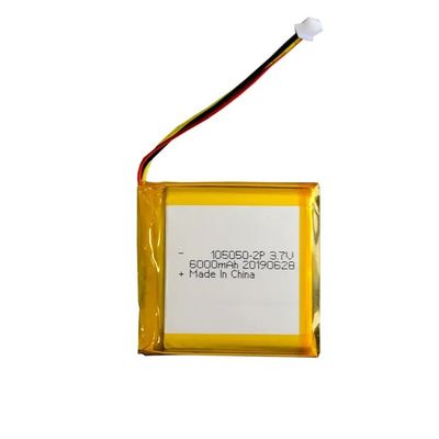 comprar IEC62133 Batería de polímero de litio 6000mah 105050 2p 3.7v personalizada online manufacture