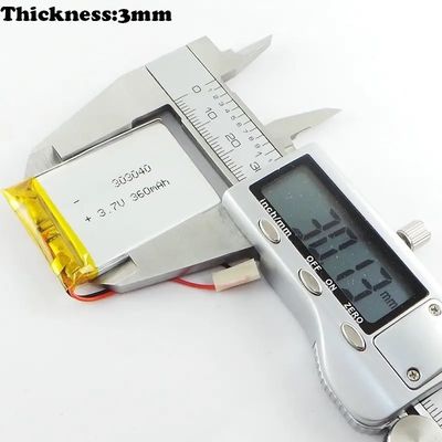 comprar 3.7v 300mah Batería de polímero de litio 303040 Lp303040 online manufacture