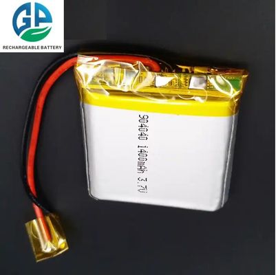 comprar UN38.3 3.7v 1400mah Batería de Li-polímero 904040 Litio-polímero Batería de paquete KC CB IEC62133 Aprobada online manufacture