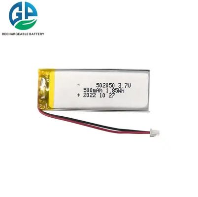 comprar KC Aprobado 3.7v Batería de litio Power Pack Li-polímero 500mah 502050 Batería de litio polímero online manufacture