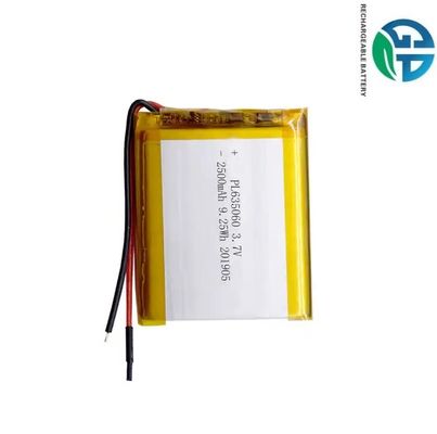 comprar Batería de litio de polímero portátil caliente 635060 2500mAh Batería de lipo recargable 3.7 V online manufacture