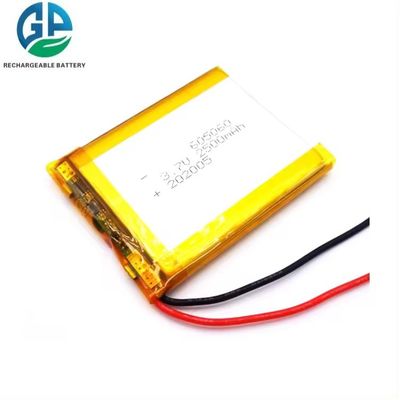 comprar Batería de polímero de litio Lipo KC recargable de 3,7 V 2500 mAh, paquete de batería 605060, aprobada por IEC62133 online manufacture