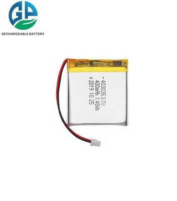 comprar KC aprobó una batería recargable de 3.7V Li Poly 403035 400mah para dispositivos inteligentes online manufacture