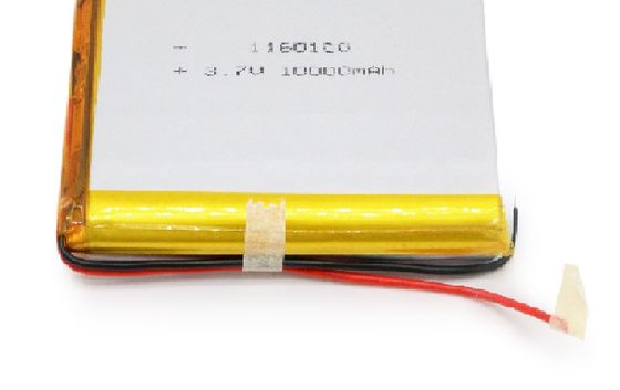 comprar 3.7V 10000mAh Batería de Li-polímero Batería recargable de Li-ion 1160110 KC CB IEC62133 online manufacture