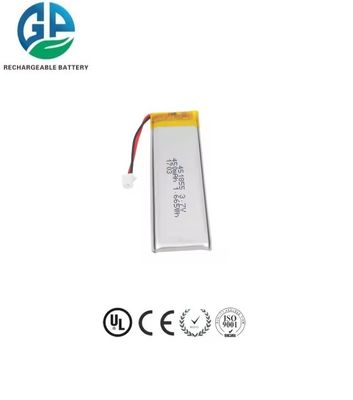 comprar Batería de litio de alta capacidad de 3.7v 450mah Recargable para reloj inteligente online manufacture