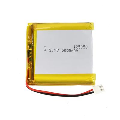 comprar Baterías de alta capacidad y tiempo de ciclo Lipo 3.7v Baterías recargables 125050 5000mah Baterías de iones de litio online manufacture