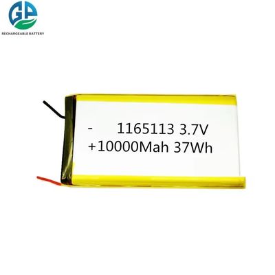 comprar Batería de Li Polymer Recargable Batería Lipo 1165113 3.7v 10000mah Batería de Li Polymer Para Banco de Energía online manufacture