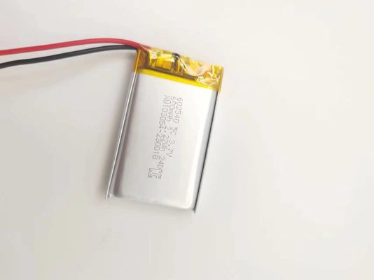 buy Batería recargable de polímero de litio LiPo de 600 mAh 602540 aprobada por KC IEC62133 Fabricación en línea