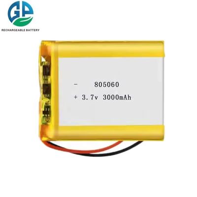 comprar Baterías Lipo recargables de alta temperatura KC 805060 3.7v 3000mah Baterías de litio de alta capacidad personalizadas online manufacture