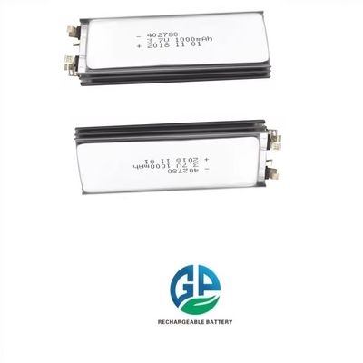 comprar Batería de polímero de litio recargable LiPo 402780 de 3,7 V 1000 mAh con certificación KC para dispositivos inteligentes online manufacture