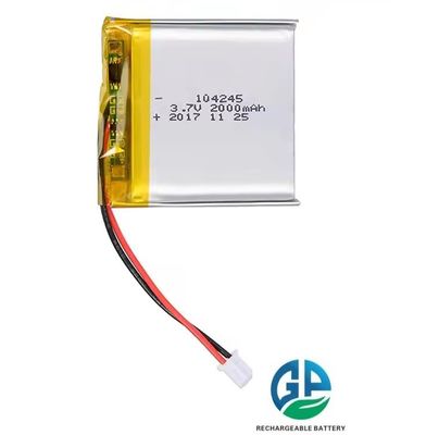 comprar KC Aprobado 104245 Recargable 3.7v 2000mah Batería de litio de polímero Lipo Batería de polímero de alta calidad online manufacture