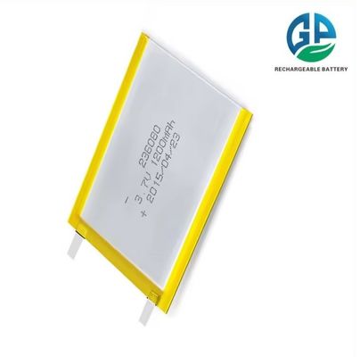 comprar Batería recargable Gpe Lipo Batería Batería polimérica recargable 1200mah 3.7v 236080 Con PCB y conector online manufacture