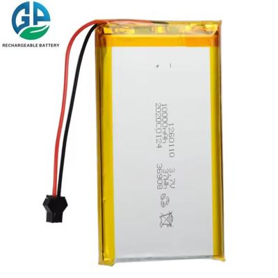 comprar 3.7v Batería Lipo Recargable Li-Polymer 1260110 10000mAh 3.7v Batería de iones de litio 3.7v 10ah online manufacture