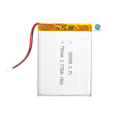 comprar Batería de alta velocidad de descarga 30C Max60C Recargable 3.7V 750Mah 304355 Batería de iones de litio online manufacture